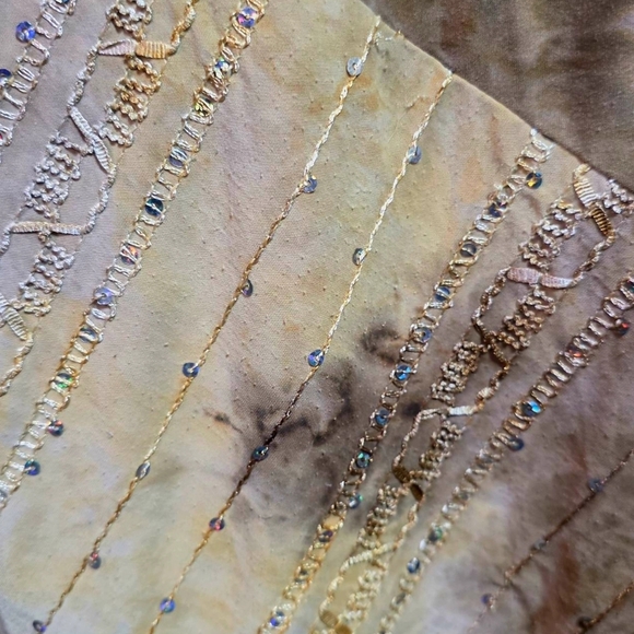 Avenue Earthy Patchwork Short Sleeve Tee  18/20 - Picture 4 of 5